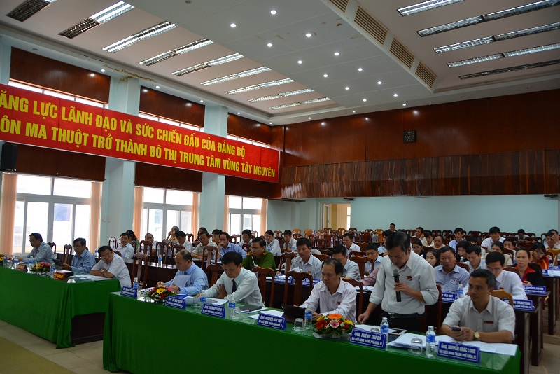 Kỳ họp thứ 5(kỳ họp bất thường) của HĐND Thành phố Buôn Ma Thuột khóa XI nhiệm kỳ 2016 – 2021.