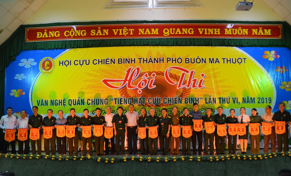 Khai mạc hội thi tiếng hát Cựu Chiến binh thành phố Buôn Ma Thuột lần thứ VI năm 2019
