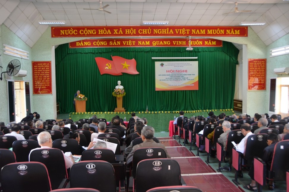 Ban Đại diện Hội người cao tuổi tổ chức Hội nghị biểu dương người cao tuổi tiêu biểu trong phong trào “Tuổi cao gương sáng”
