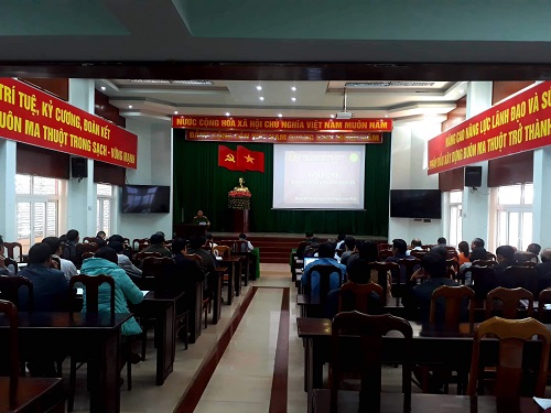 Ban Tuyên giáo Thành ủy Buôn Ma Thuột tổ chức hội nghị báo cáo viên