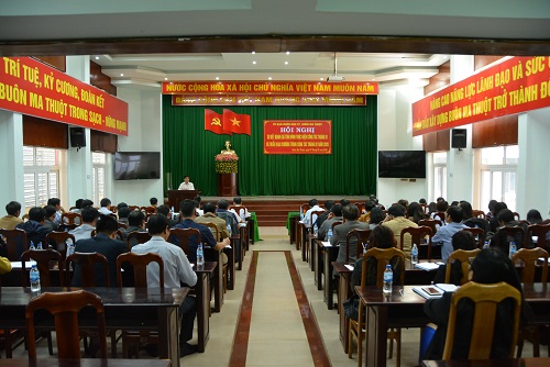 UBND Thành phố Buôn Ma Thuột, Hội nghị triển khai chương trình, kế hoạch công tác tháng 2 năm 2020.