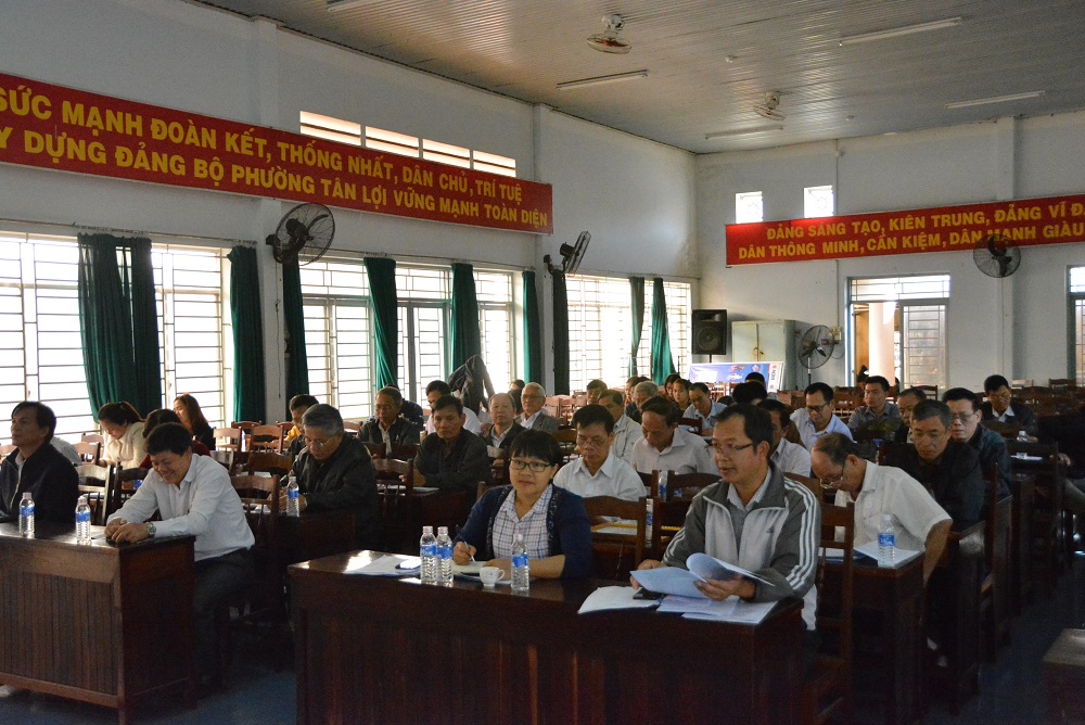 Đảng ủy phường Tân Lợi hội nghị tổng kết Đại hội các chi bộ trực thuộc nhiệm kỳ 2020 – 2022