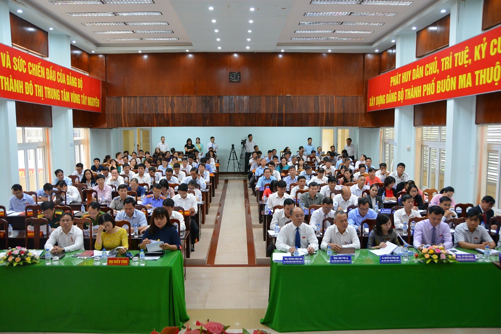 Khai mạc Kỳ họp thứ Mười, HĐND thành phố Buôn Ma Thuột khóa XI, nhiệm kỳ 2016-2021