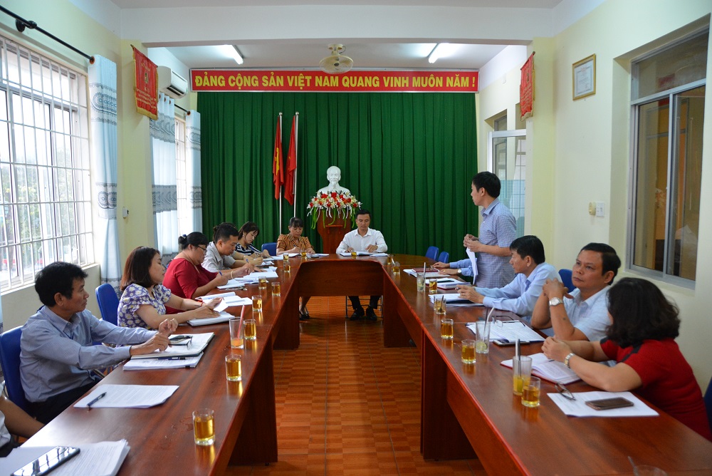Đoàn công tác của Thành uỷ làm việc với Đảng uỷ phường Thống Nhất, TP.Buôn Ma Thuột