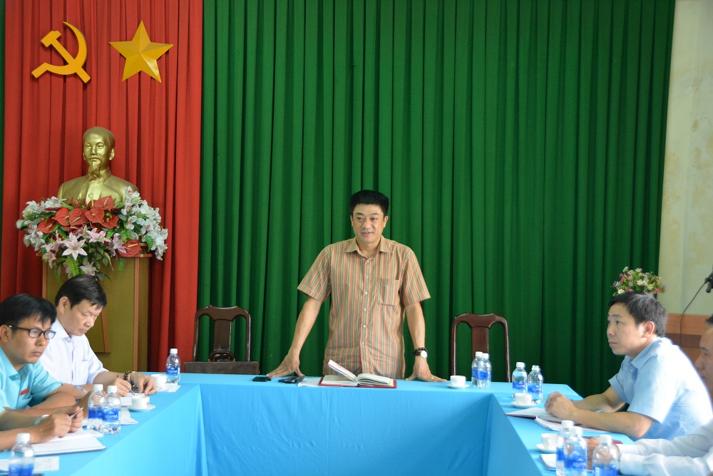 Bí Thư Thành ủy Buôn Ma Thuột Từ Thái Giang làm việc với Đảng ủy phường Thành Công, TP.Buôn Ma Thuột