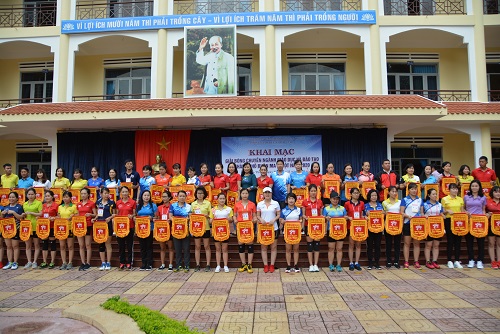 Khai mạc giải bóng chuyền ngành Giáo dục-Đào tạo TP.Buôn Ma Thuột năm 2020