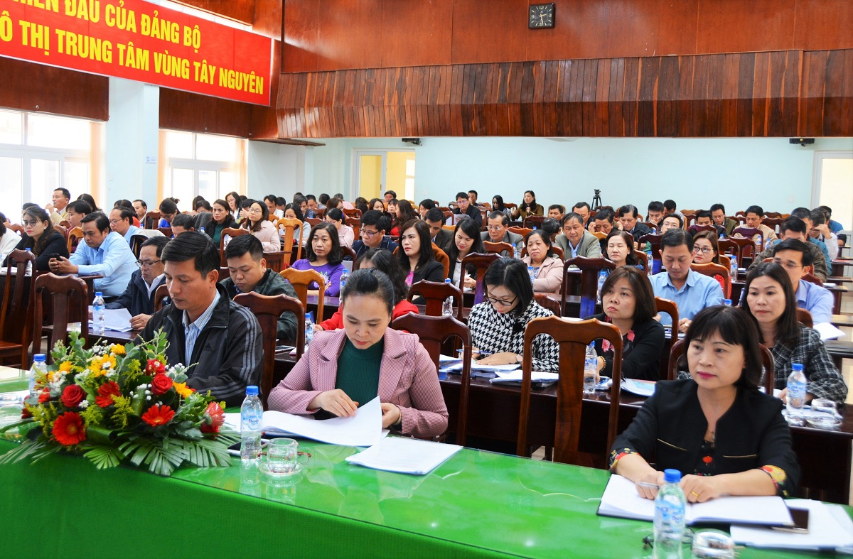 Đảng bộ cơ quan chính quyền Thành phố Buôn Ma Thuột tổng kết công tác Đảng bộ năm 2020 và triển khai nhiệm vụ năm 2021