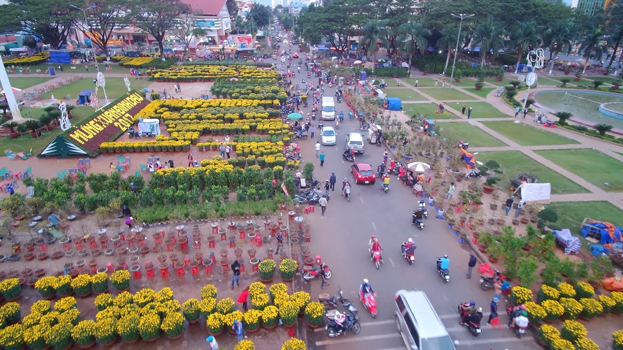 Chợ hoa Xuân Tân Sửu tại thành phố Buôn Ma Thuột sẽ diễn ra từ ngày 15 đến 30 tháng Chạp
