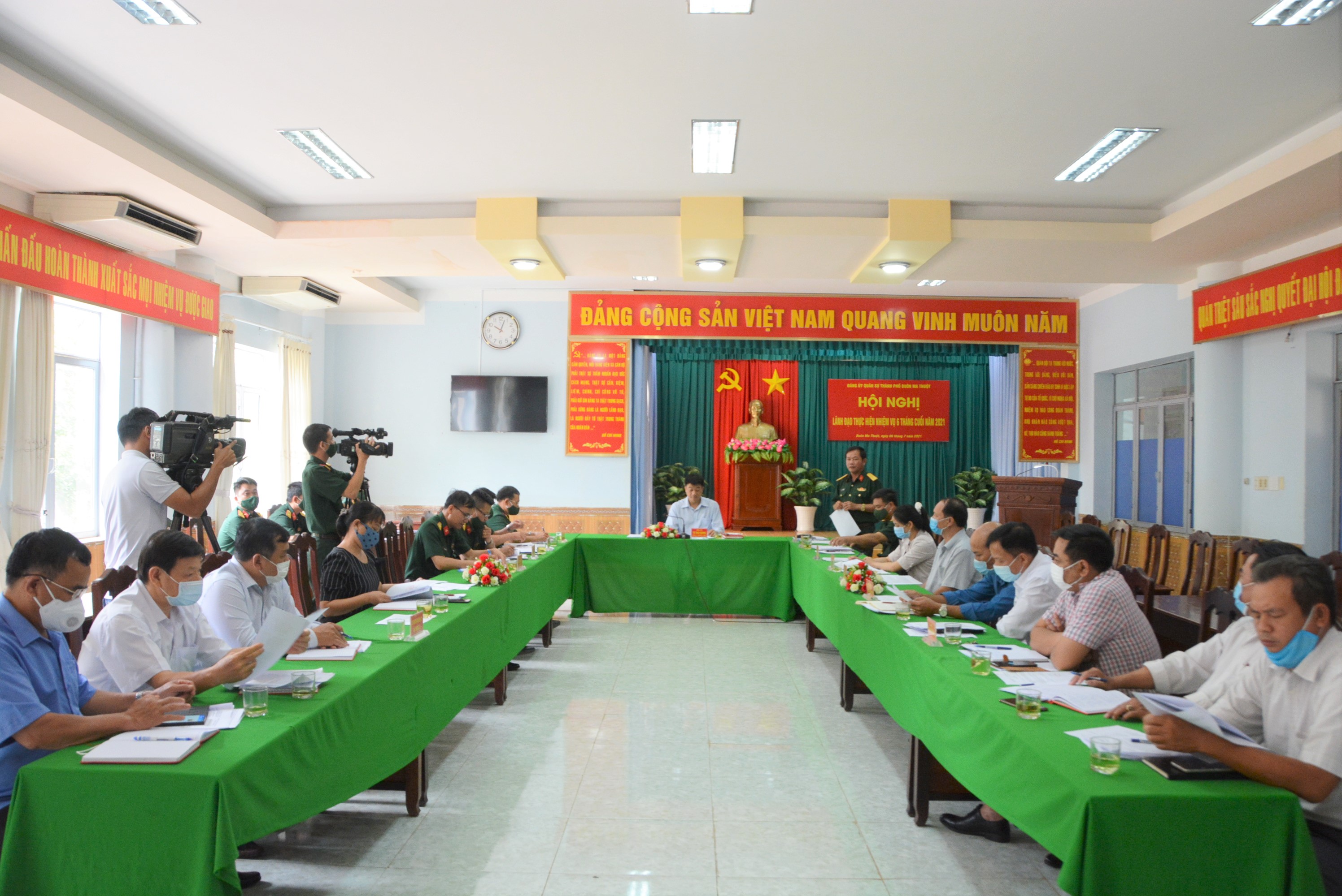 Đảng ủy Quân sự thành phố lãnh đạo thực hiện tốt nhiệm vụ quân sự, quốc phòng