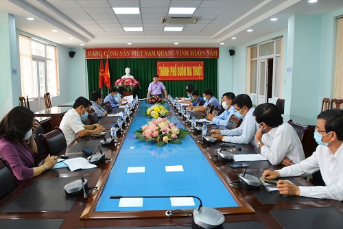 Thành phố Buôn Ma Thuột họp Ban chỉ đạo kỳ thi tốt nghiệp THPT năm 2021