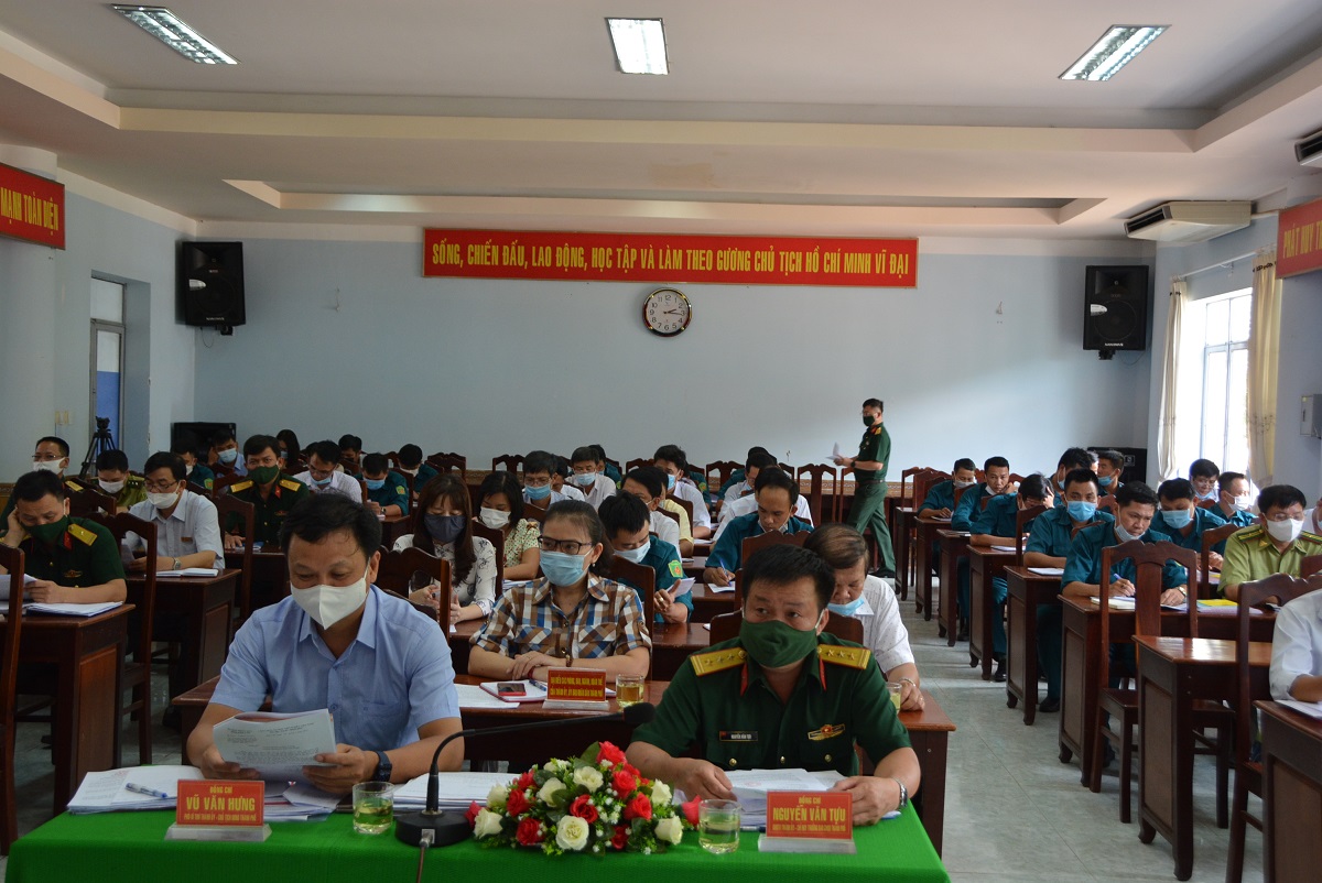 Thành phố Buôn Ma Thuột sơ kết nhiệm vụ quân sự, quốc phòng 6 tháng đầu năm 2021