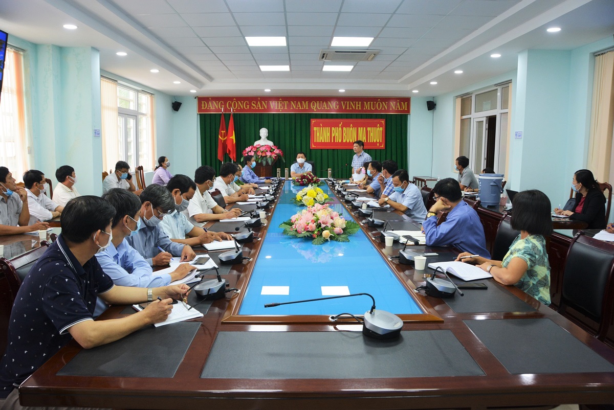Siết chặt và tăng cường các biện pháp phòng, chống dịch COVID-19 trên địa bàn Thành phố Buôn Ma Thuột