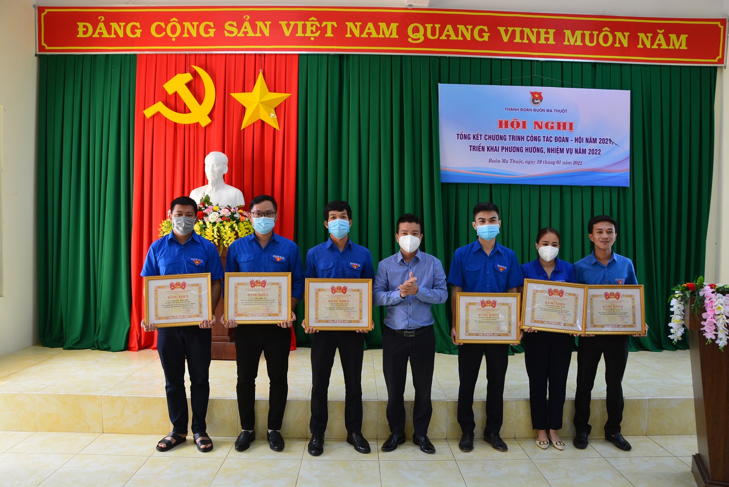 TP.Buôn Ma Thuột: Tổng kết công tác Đoàn và phong trào Thanh thiếu niên năm 2021.