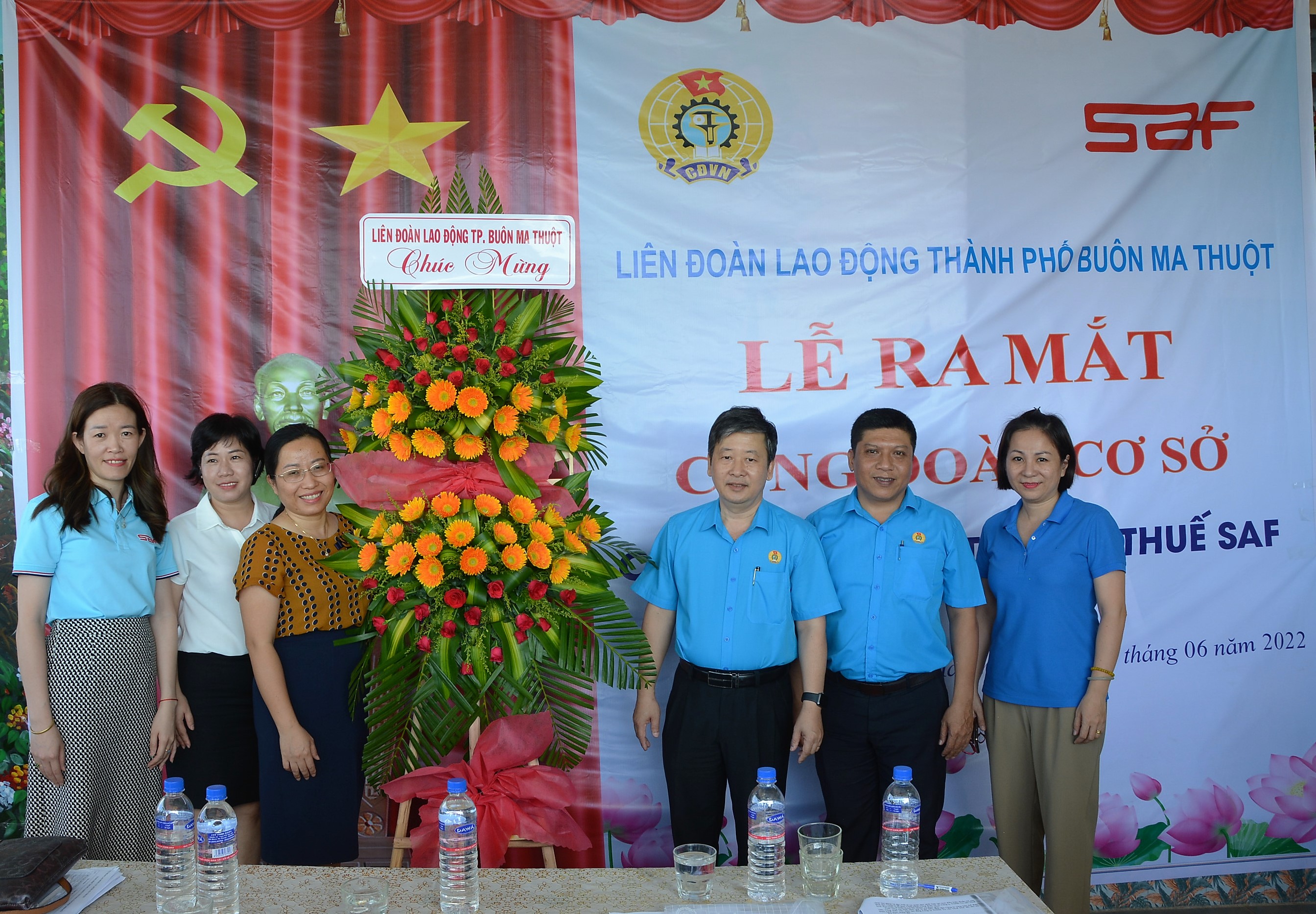 Lễ công bố Quyết định thành lập và ra mắt Công đoàn cơ sở Công ty TNHH Tư vấn Thuế SAF.