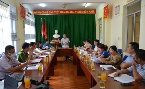 Đoàn công tác số 2 của Thành ủy Buôn Ma Thuột làm việc với Đảng ủy phường Thống Nhất