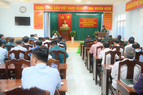 Hội nghị tổng kết công tác quân sự, quốc phòng năm 2022 và triển khai phương hướng, nhiệm vụ quân sự, quốc phòng năm 2023