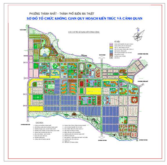 Qui hoạch chung xây dựng Thành Phố Buôn Ma Thuột đến năm 2025