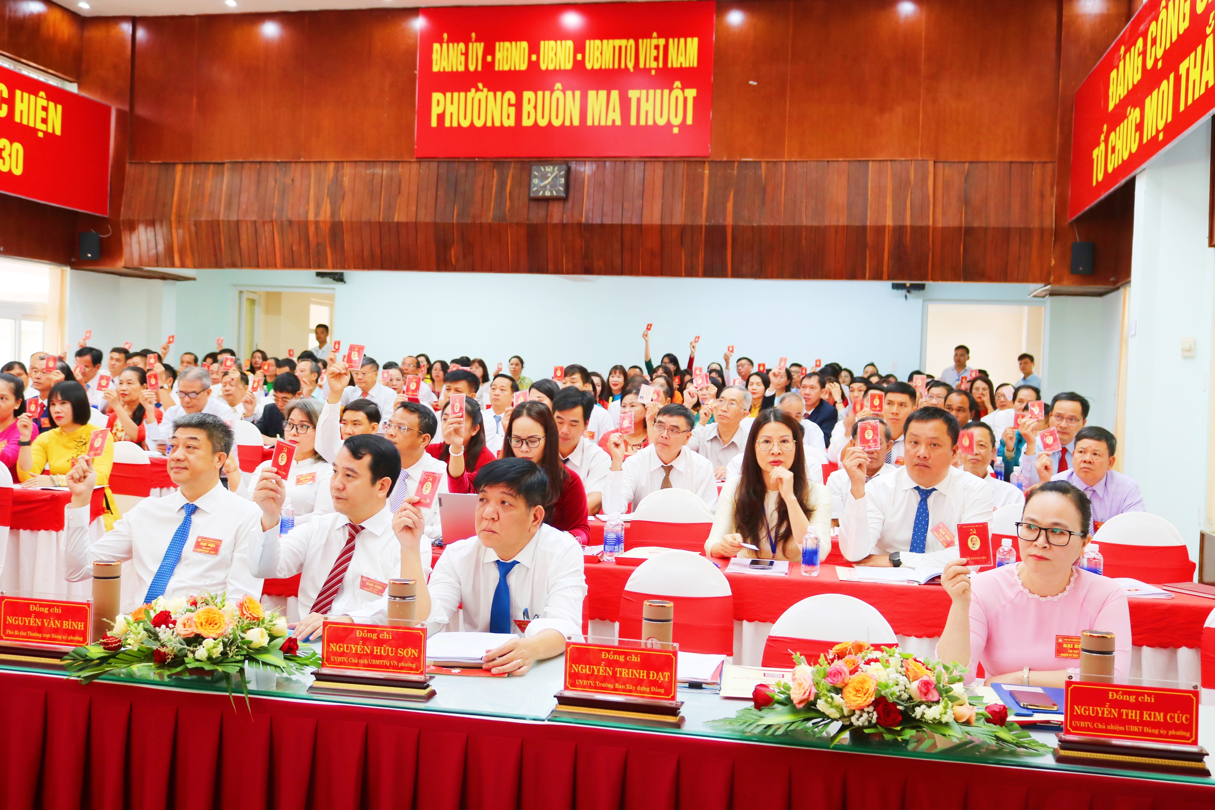 Phiên trù bị Đại hội đại biểu Đảng bộ phường Buôn Ma Thuột lần thứ I, nhiệm kỳ 2025-2030