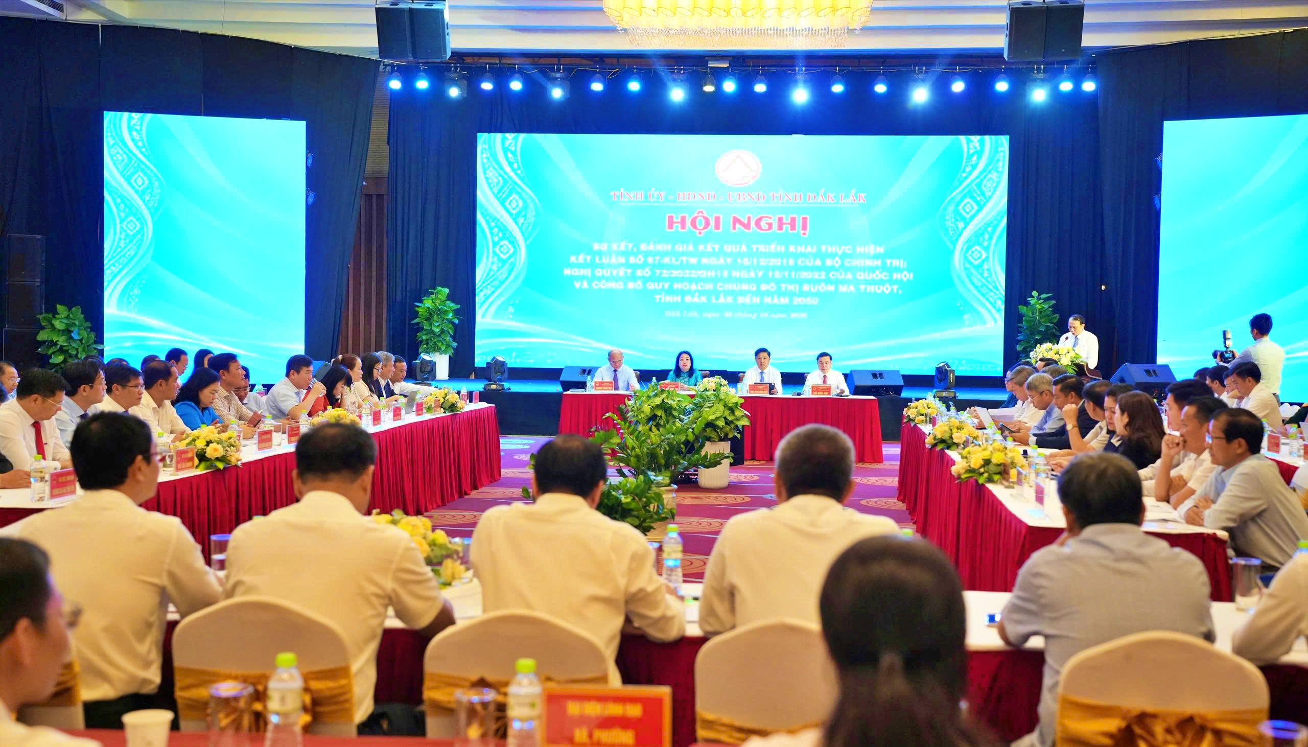 Công bố quy hoạch chung đô thị Buôn Ma Thuột đến năm 2050. Đưa Buôn Ma Thuột trở thành đô thị trung tâm vùng Tây Nguyên, hiện đại, xanh và giàu bản sắc