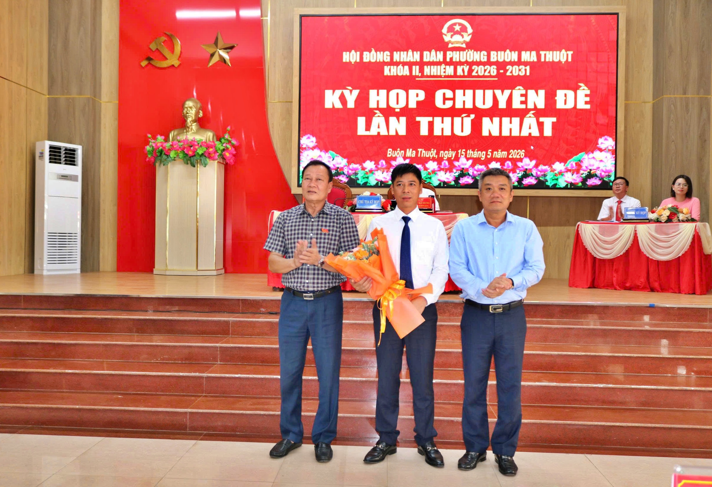 Kỳ họp chuyên đề HĐND phường Buôn Ma Thuột lần thứ Nhất, bầu bổ sung chức danh Phó Chủ tịch UBND phường.