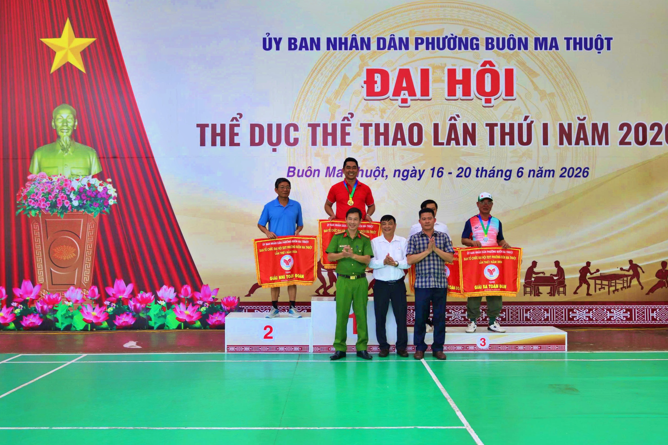 Bế mạc và trao 136 Huy Chương vàng tại Đại hội thể dục thể thao phường Buôn Ma Thuột lần thứ I năm 2026
