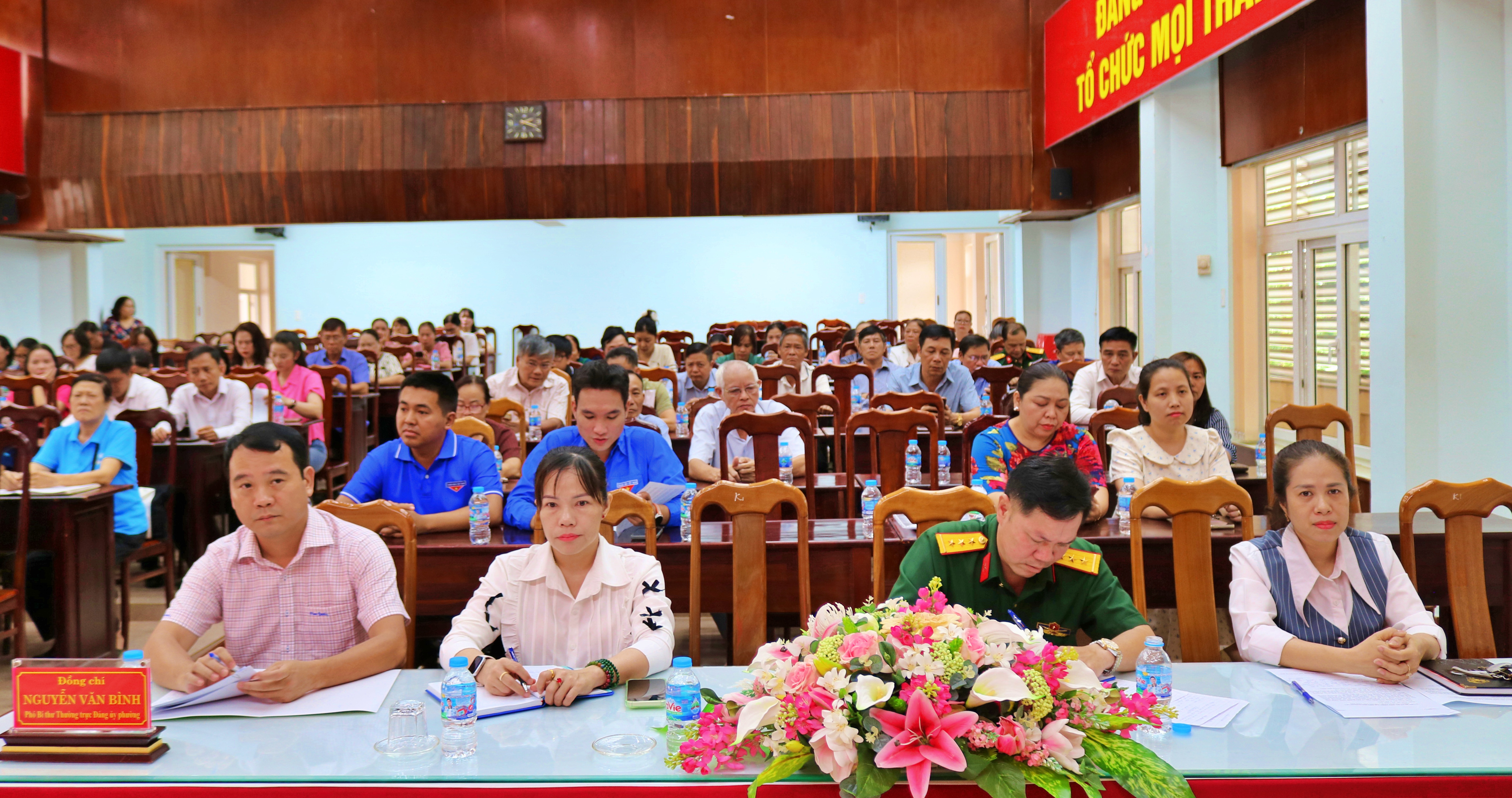 Hội nghị sơ kết công tác Mặt trận và các tổ chức chính trị - xã hội 6 tháng đầu năm; Hiệp thương bổ sung Ủy viên Ủy ban MTTQ Việt Nam phường nhiệm kỳ 2026 – 2031.