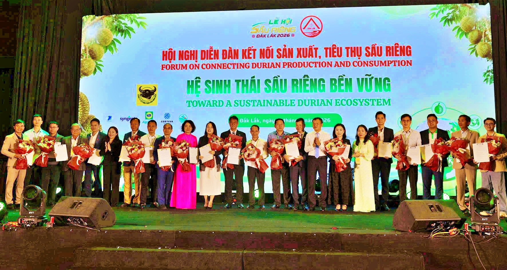 Trao 9 biên bản ghi nhớ hợp tác, đầu tư với tổng giá trị gần 9.000 tỷ đồng phát triển chuỗi giá trị ngành hàng sầu riêng bền vững tỉnh Đắk Lắk