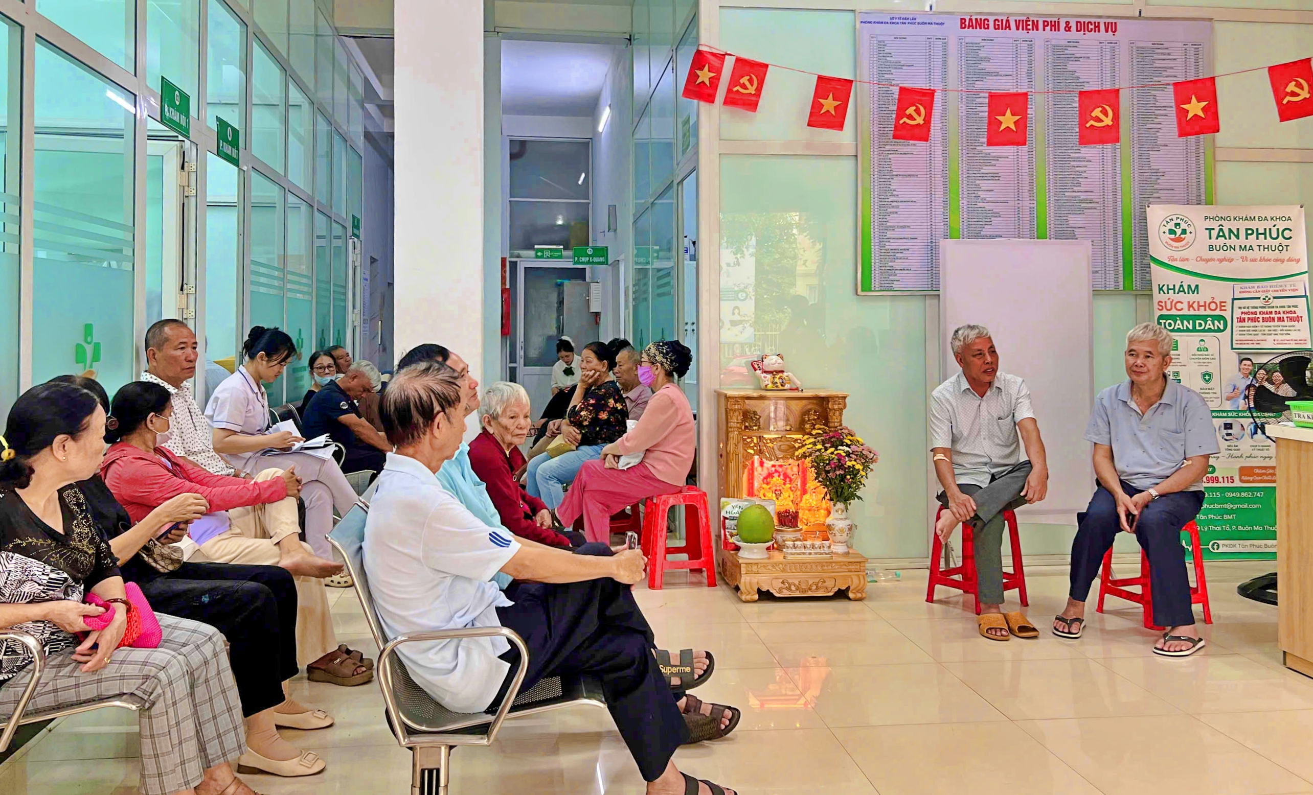 Phường Buôn Ma Thuột đẩy nhanh tiến độ khám sức khỏe miễn phí cho người dân