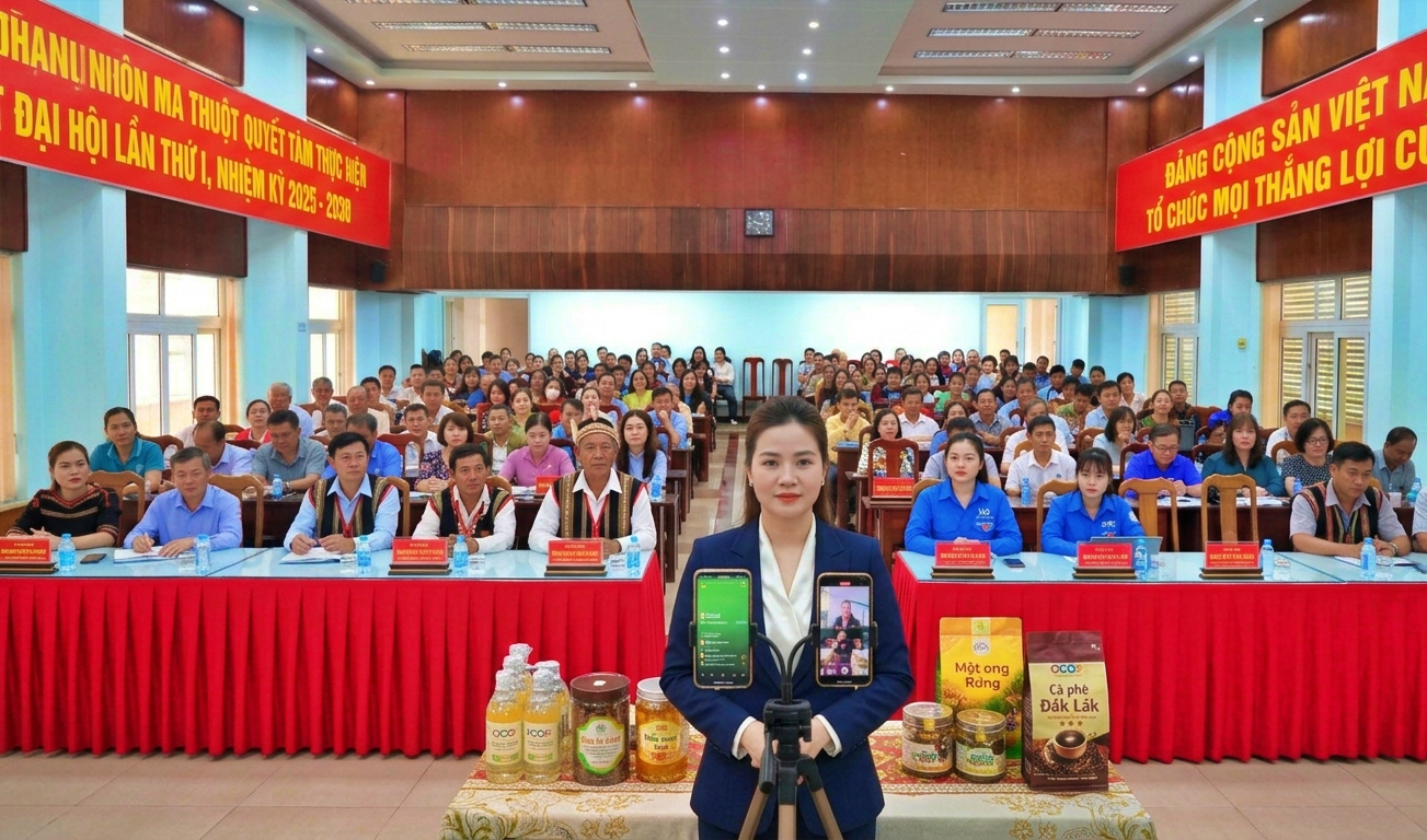 Phường Buôn Ma Thuột triển khai tập huấn kỹ năng livestream, hỗ trợ chủ thể OCOP kinh doanh trên nền tảng số