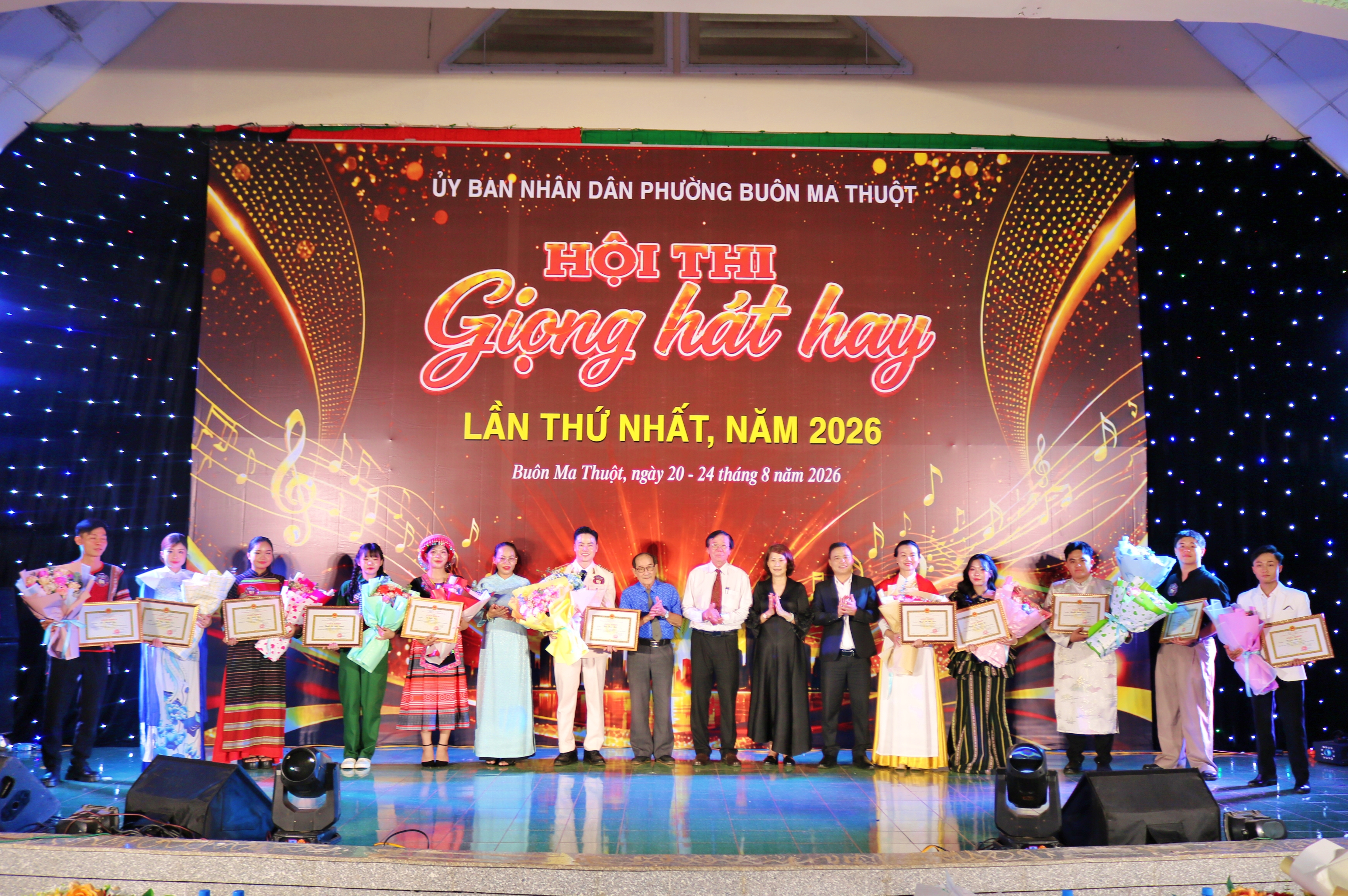 Phường Buôn Ma Thuột : Tổ chức Vòng chung kết và trao giải Hội thi Giọng hát hay lần thứ nhất năm 2026.