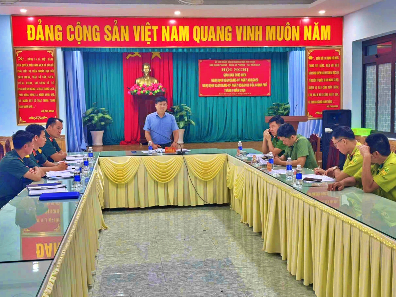 Phường Buôn Ma Thuột Tiếp tục tăng cường phối hợp bảo đảm an ninh chính trị, trật tự an toàn xã hội