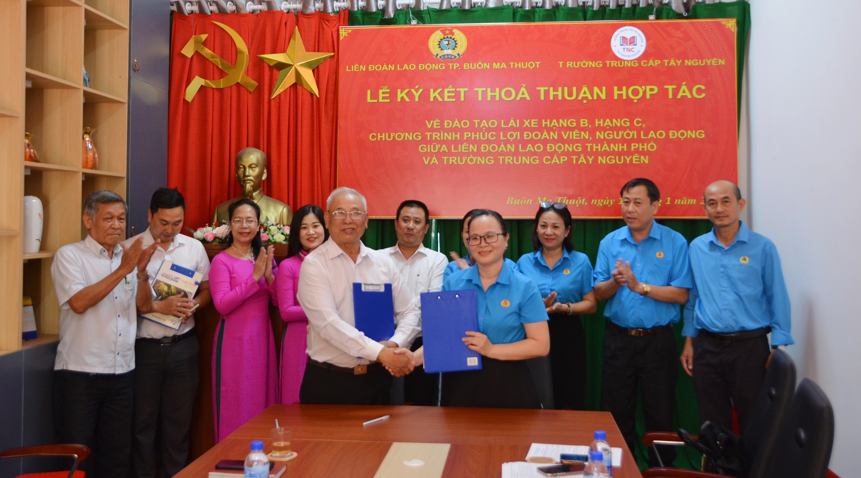 Liên đoàn Lao động TP.Buôn Ma Thuột: Ký kết thoả thuận hợp tác Chương trình Phúc lợi cho đoàn viên, người lao động