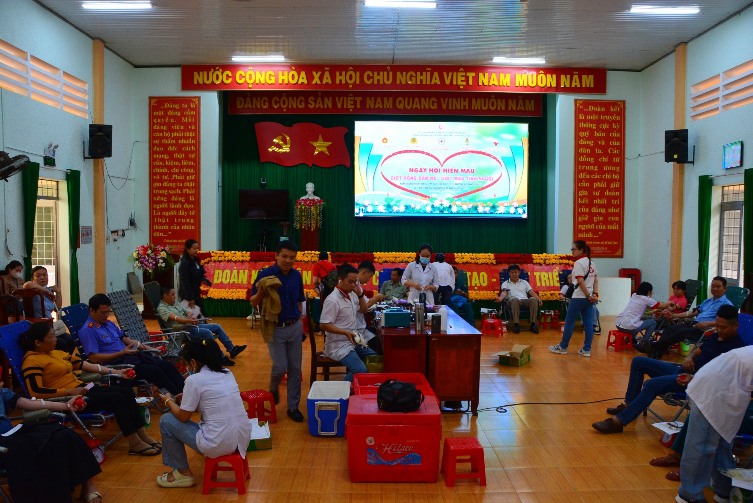 Thành phố Buôn Ma Thuột: Thu  442 đơn vị máu trong lần hiến máu tình nguyện đợt 3 năm 2023