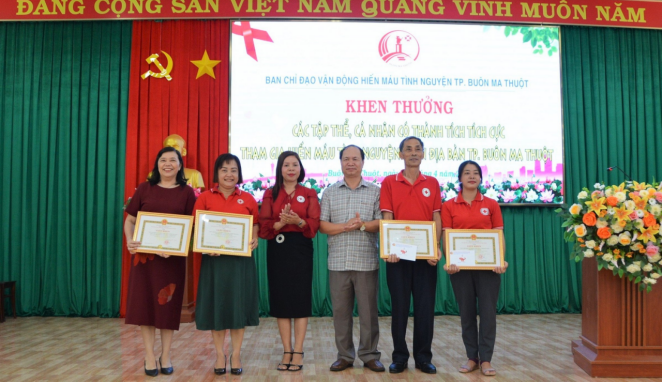 TP.Buôn Ma Thuột: Huy động 459 đơn vị máu trong ngày toàn dân tham gia hiến máu tình nguyện năm 2023
