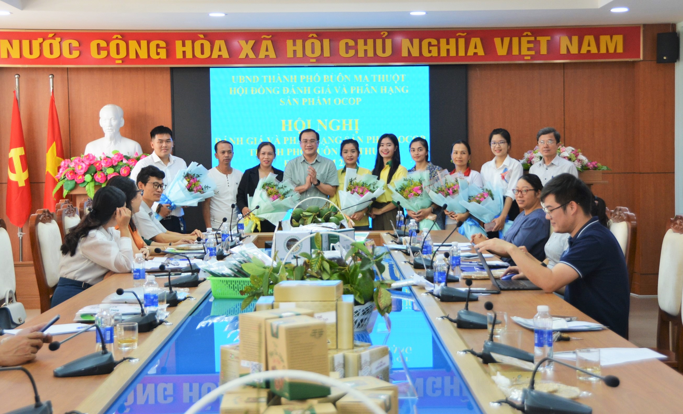 TP.Buôn Ma Thuột: 11 sản phẩm tham gia đánh giá, phân hạng sản phẩm OCOP đợt 1 năm 2023
