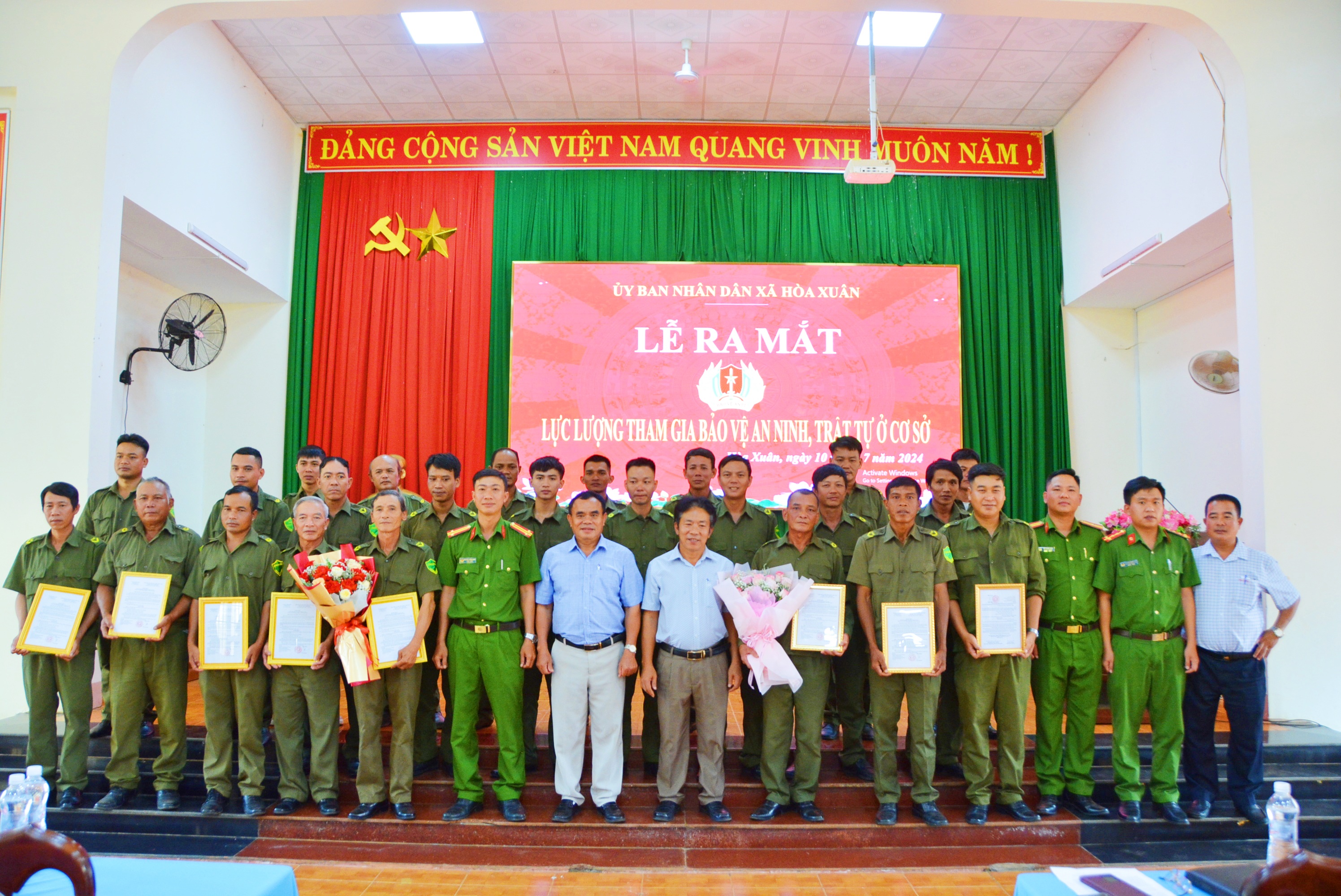 Phường Tân Thành, TP.Buôn Ma Thuột: Ra mắt lực lượng tham gia bảo vệ an ninh, trật tự cơ sở