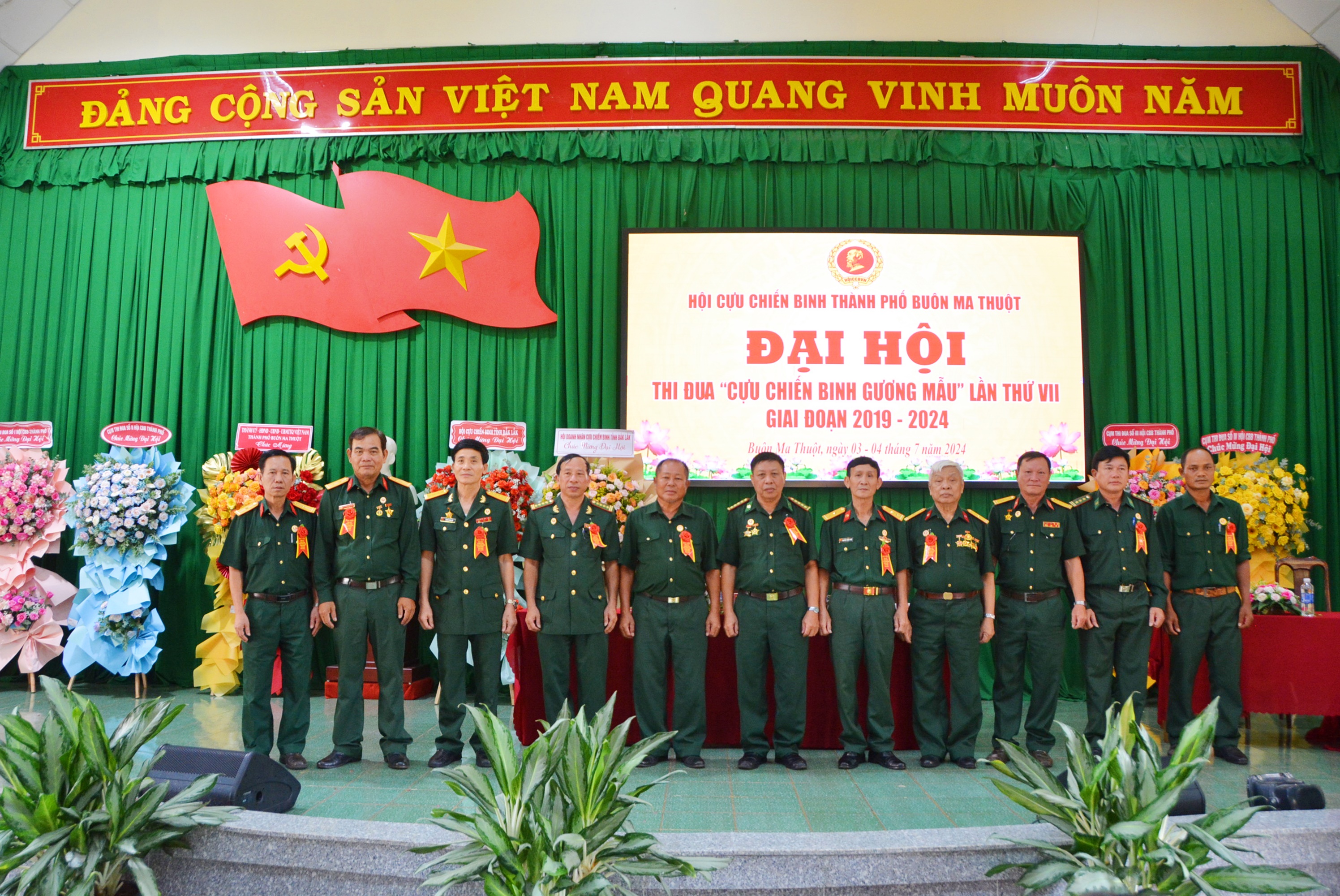 Đại hội thi đua “Cựu chiến binh gương mẫu” thành phố Buôn Ma Thuột lần thứ VII, giai đoạn 2019 – 2024