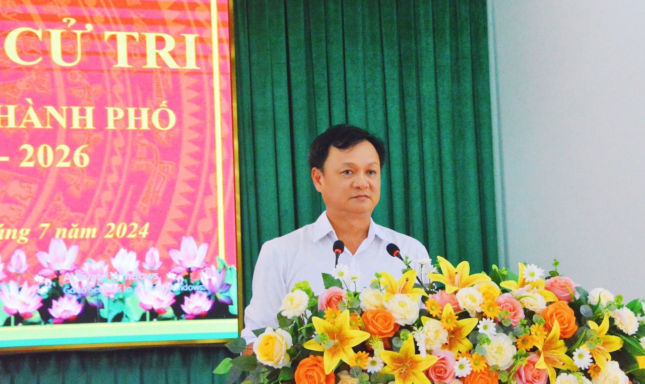 Hội nghị tiếp xúc cử tri sau Kỳ họp thứ Tám HĐND thành phố Buôn Ma Thuột khoá XII, nhiệm kỳ 2021 - 2026